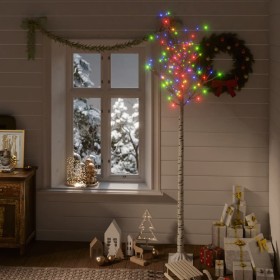 Árbol de Navidad LED de colores sauce interior y exterior 2,2 m en Decoración Festiva y Estacional | Comprar online en Foru.es