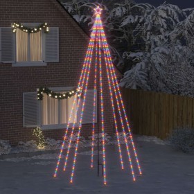 LED árbol de Navidad interior/exterior 800 LED colores 5 m en Decoración Festiva y Estacional | Comprar online en Foru.es