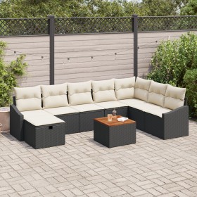 Comprar Conjunto de Sofá de Jardín de 9 Piezas