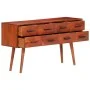 Aparador de madera maciza de mango 110x30x59 cm de vidaXL, Aparadores - Ref: Foro24-338430, Precio: 170,08 €, Descuento: %