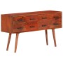 Aparador de madera maciza de mango 110x30x59 cm de vidaXL, Aparadores - Ref: Foro24-338430, Precio: 172,22 €, Descuento: %