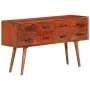 Aparador de madera maciza de mango 110x30x59 cm de vidaXL, Aparadores - Ref: Foro24-338430, Precio: 170,08 €, Descuento: %