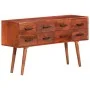 Aparador de madera maciza de mango 110x30x59 cm de vidaXL, Aparadores - Ref: Foro24-338430, Precio: 170,08 €, Descuento: %