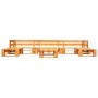Set de muebles de palets de jardín 6 piezas madera marrón miel en Conjuntos de jardín | Comprar online en Foru.es