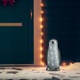 Figura de pingüino de acrílico navideño LED 30 cm en Decoración Festiva y Estacional | Comprar online en Foru.es
