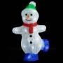 Figura de muñeco de nieve de acrílico navideño LED 30 cm en Decoración Festiva y Estacional | Comprar online en Foru.es