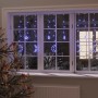 Luces estrella y luna 138 LEDs azul con control remoto en Decoración Festiva y Estacional | Comprar online en Foru.es