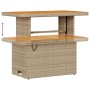 Sofá de Jardín de 10 Piezas con Cojines Beige Poliratán,  Comedor de Jardín de 3 Piezas con Cojines Beige Poliratán | Foro24.es | Tu tienda online para hogar, jardín y más Foro24.es