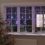 Luces estrella y luna 345 LEDs azul con control remoto en Decoración Festiva y Estacional | Comprar online en Foru.es