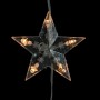 Cortina de luces estrellas 200 LEDs blanco cálido 8 funciones en Decoración Festiva y Estacional | Comprar online en Foru.es