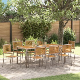 Comprar Juego de Comedor de Jardín de 9 Piezas
