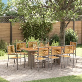 Comprar Juego de Comedor de Jardín de 9 Piezas