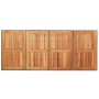 Juego de Comedor de Jardín de 9 Piezas Gris Poliratán Acacia, Sillas de Jardín Apilables  con Cojines 2 pcs Gris Poliratán | Foro24.es | Tu tienda online para hogar, jardín y más Foro24.es