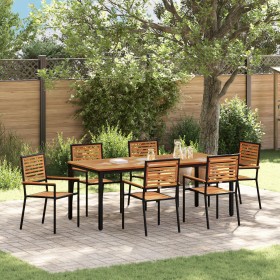 Comprar Juego de Comedor de Jardín de 7 Piezas de