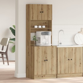 Gabinete de Cocina Roble Artesanal 60x50x180 cm Madera Ingenierizada de , Armarios de cocina - Ref: Foro24-3365556, Precio: 1...