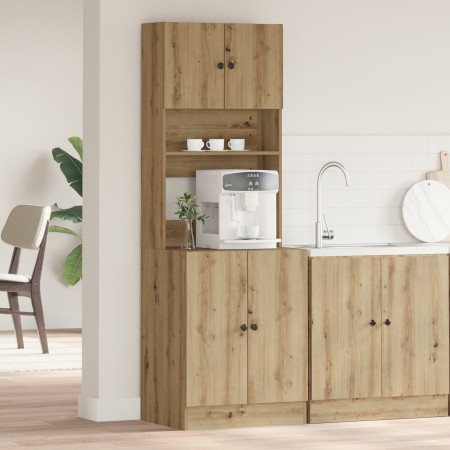 Gabinete de Cocina Roble Artesanal 60x50x180 cm Madera Ingenierizada de , Armarios de cocina - Ref: Foro24-3365556, Precio: 1...