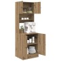 Gabinete de Cocina Roble Artesanal 60x50x180 cm Madera Ingenierizada de , Armarios de cocina - Ref: Foro24-3365556, Precio: 1...