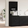 Gabinete de Cocina Roble Negro 60x50x180 cm Madera Elaborada de , Armarios de cocina - Ref: Foro24-3365557, Precio: 173,68 €,...