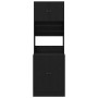 Gabinete de Cocina Roble Negro 60x50x180 cm Madera Elaborada de , Armarios de cocina - Ref: Foro24-3365557, Precio: 173,68 €,...