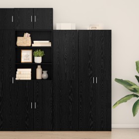 Comprar Alto de roble negro 45x42.5x185 cm Madera