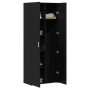 Alto Rojo Negro 70x42.5x185 cm Madera Elaborada de , Aparadores - Ref: Foro24-3365593, Precio: 195,94 €, Descuento: %