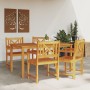 Set de Comedor de Jardín de 5 Piezas de Madera Maciza de Acacia de , Mesas de jardín - Ref: Foro24-3375652, Precio: 491,04 €,...