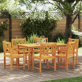 Conjunto de Comedor de Jardín de 7 Piezas de Madera Maciza de Acacia de , Mesas de jardín - Ref: Foro24-3375653, Precio: 649,...