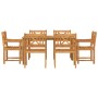 Conjunto de Comedor de Jardín de 7 Piezas de Madera Maciza de Acacia de , Mesas de jardín - Ref: Foro24-3375653, Precio: 649,...