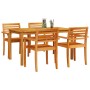 Conjunto de Comedor de Jardín de 7 Piezas de Madera Maciza de Acacia de , Mesas de jardín - Ref: Foro24-3375664, Precio: 522,...