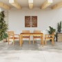 Conjunto de Comedor de Jardín de 7 Piezas de Madera Maciza de Acacia de , Mesas de jardín - Ref: Foro24-3375664, Precio: 522,...