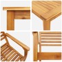 Conjunto de Comedor de Jardín de 7 Piezas de Madera Maciza de Acacia de , Mesas de jardín - Ref: Foro24-3375664, Precio: 522,...