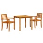 Conjunto de Comedor de Jardín de 3 Piezas de Madera Sólida de Acacia de , Mesas de jardín - Ref: Foro24-3375671, Precio: 254,...