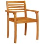 Conjunto de Comedor de Jardín de 3 Piezas de Madera Sólida de Acacia de , Mesas de jardín - Ref: Foro24-3375671, Precio: 254,...