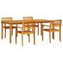 Juego de Comedor de Jardín de 7 Piezas de Madera de Acacia de , Mesas de jardín - Ref: Foro24-3375673, Precio: 570,19 €, Desc...