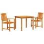 Juego de Comedor de Jardín de 3 Piezas de Madera Sólida de Acacia de , Mesas de jardín - Ref: Foro24-3375684, Precio: 263,55 ...