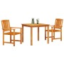 Juego de comedor de jardín de 5 piezas de madera maciza de acacia de , Mesas de jardín - Ref: Foro24-3375685, Precio: 422,47 ...