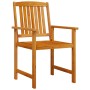 Conjunto de Comedor para Jardín de 9 Piezas en Madera Sólida de Acacia de , Mesas de jardín - Ref: Foro24-3375687, Precio: 86...