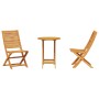 Conjunto de Bistro Plegable de 3 Piezas en Acacia Maciza de , Mesas de jardín - Ref: Foro24-3375688, Precio: 167,67 €, Descue...
