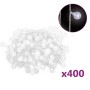 Guirnalda de luces globos 8 funciones 40 m 400 LEDs blanco frío en Decoración Festiva y Estacional | Comprar online en Foru.es