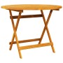 Juego de Comedor de Jardín de 5 Piezas de Madera de Acacia Maciza de , Mesas de jardín - Ref: Foro24-3375700, Precio: 327,27 ...