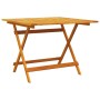 Juego de Comedor de Jardín de 5 Piezas de Madera Sólida de Acacia de , Mesas de jardín - Ref: Foro24-3375702, Precio: 338,11 ...