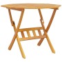 Set de comedor de jardín de 5 piezas de madera maciza de acacia de , Mesas de jardín - Ref: Foro24-3375704, Precio: 310,35 €,...