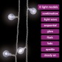 Guirnalda de luces globos 8 funciones 40 m 400 LEDs blanco frío en Decoración Festiva y Estacional | Comprar online en Foru.es