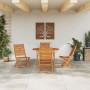 Juego de Comedor de Jardín de 5 Piezas de Madera Sólida de Acacia de , Mesas de jardín - Ref: Foro24-3375708, Precio: 366,97 ...