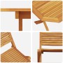 Juego de Comedor de Jardín de 5 Piezas de Madera Maciza de Acacia de , Mesas de jardín - Ref: Foro24-3375710, Precio: 342,59 ...