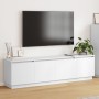 Cabinet para TV con LED Blanco 180x38x49 cm Madera elaborada de , Muebles TV - Ref: Foro24-3376144, Precio: 166,64 €, Descuen...