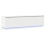 Cabinet para TV con LED Blanco 180x38x49 cm Madera elaborada de , Muebles TV - Ref: Foro24-3376144, Precio: 166,64 €, Descuen...