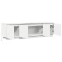 Cabinet para TV con LED Blanco 180x38x49 cm Madera elaborada de , Muebles TV - Ref: Foro24-3376144, Precio: 166,64 €, Descuen...