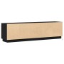 mueble para TV con LED Negro Roble 180x38x49 cm Madera elaborada de , Muebles TV - Ref: Foro24-3376145, Precio: 163,91 €, Des...