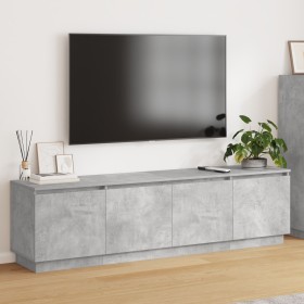 Comprar Mueble de TV con LED Gris Concreto